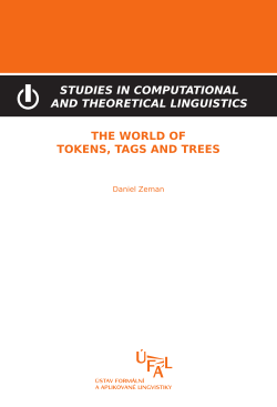 Zeman Daniel: The world of tokens, tags and trees