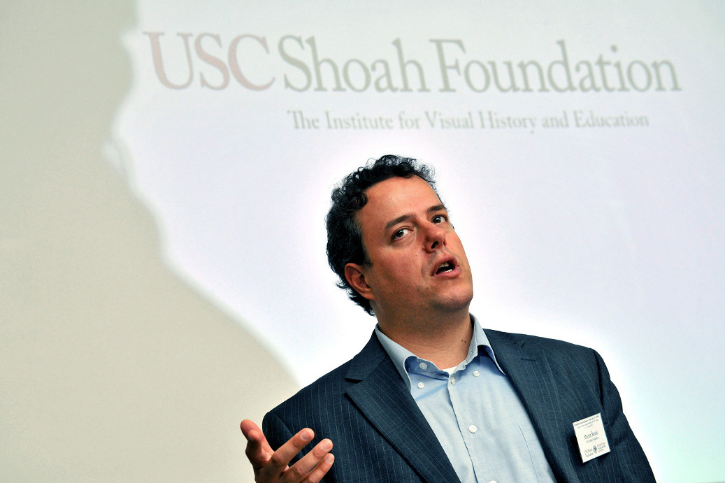 Martin Šmok, poradce pro vzdělávací programy Institutu USC Shoah Foundation (Foto: Ibra Ibrahimovič)