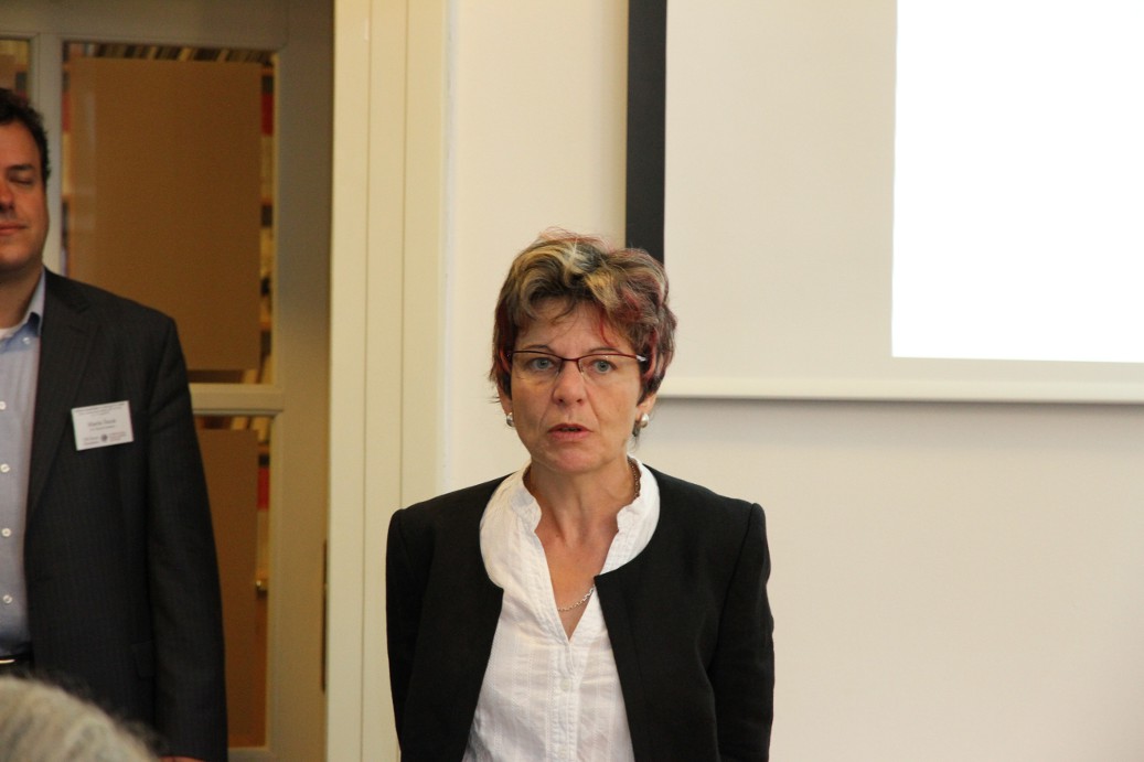 Účastníky semináře v CVH Malach uvítala doc. RNDr. Markéta Lopatková, Ph.D., ředitelka Ústavu formální a aplikované lingvistiky MFF UK (Foto: Alena Havlíčková)