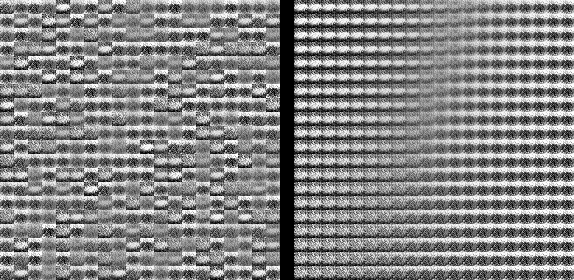 mnist-cifarcars samples with z_dim 2