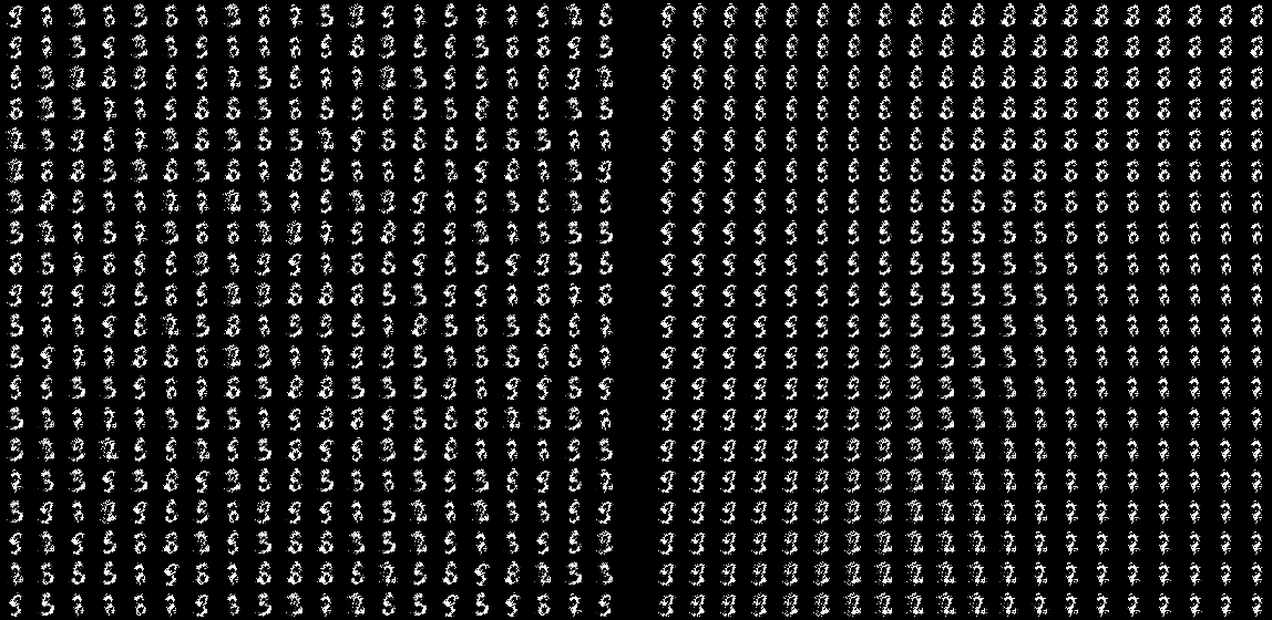 mnist samples with z_dim 2
